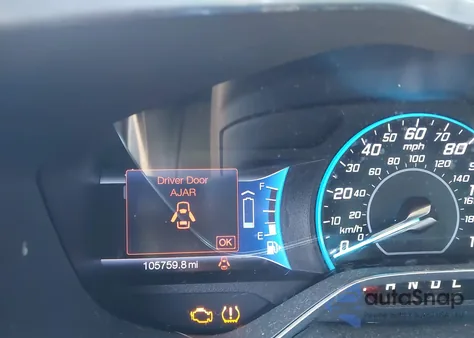 2013 Ford C-Max Hybrid Sel z USA, uszkodzony, nr VIN 1FADP5BUXDL513924